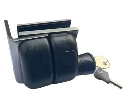 스테인레스 스틸 유리 - 사각 포스트 래치